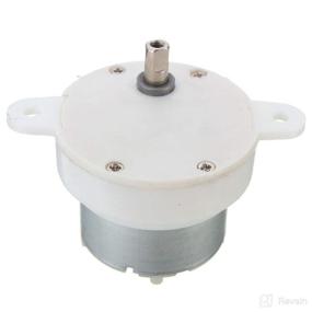 img 4 attached to High Torque Slow Speed Small Motor Gear Box - Yosoo DC 12V Geared Motor, 40mm Electric Motor Gear