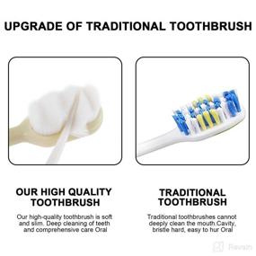 img 1 attached to 🦷 Soothing Protection: Sensitive Toothbrushes with Gentle Toothbrush Bristles