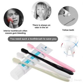 img 2 attached to 🦷 Soothing Protection: Sensitive Toothbrushes with Gentle Toothbrush Bristles