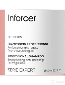 img 3 attached to 💪 L'Oreal Professionnel Expert Inforcer Shampoo: Strengthen and Protect Your Hair