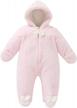 cuddle up in style: kavkas warm hooded snowsuit for winter with cotton comfort, perfect for baby outings (0-9 months) logo