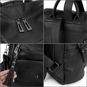 img 1 attached to UTO Backpack Convertible Rucksack Shoulder Women's Handbags & Wallets ~ Fashion Backpacks