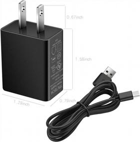 img 2 attached to [UL Listed] 5FT Wall Charger AC Power Adapter Cord Compatible Asus ZenPad Z8 / Z8S Tablet