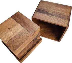 img 1 attached to Challenge Your Mind With Medium-Sized Soma Cube Wood Puzzle