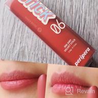 img 1 attached to Peripera Ink Airy Velvet Lipstick Long-Lasting Smudge-Resistant High Pigmentation Soft Lightweight Daily Rose (#06) 0.12 Fl Oz review by Yiorgos Reynolds