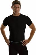 men's short sleeve thermoregulated compression athletic shirts by kleinert logo