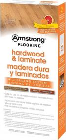 img 2 attached to Effortless Floor Care: Armstrong Hardwood and Laminate Cleaning System with Spray Cleaner, Mop, and Cloth Mop Cover Kit