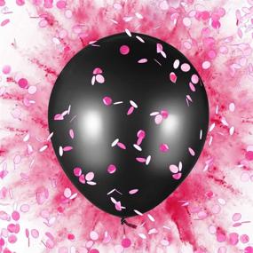 img 4 attached to Удивите и порадуйте с набором воздушных шаров PROLOSO'S Jumbo Gender Reveal Balloon - Baby Girl Edition
