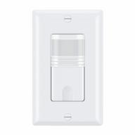 ecoeler 3-way motion sensor light switch - neutral wire required - ul listed and fcc approved - indoor motion activated switch - pack of 1 logo