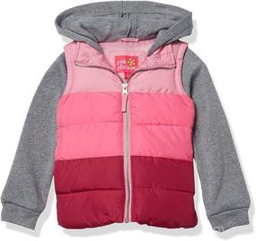 img 3 attached to Pink Platinum Girls Midweight Jacket Apparel & Accessories Baby Boys ~ Clothing