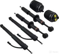 🚘 2003-2009 lexus gx470 air suspension front & rear shock struts springs absorbers replacement - 48530-69485 geluoxi логотип