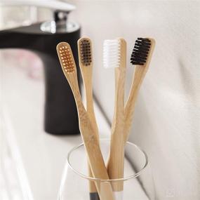 img 1 attached to 🌱 Eco-Friendly Charcoal Toothbrush: Biodegradable, Recyclable, and Sustainable