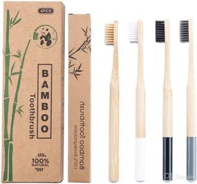 img 4 attached to 🌱 Eco-Friendly Charcoal Toothbrush: Biodegradable, Recyclable, and Sustainable