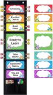abckey behavior clip chart for classroom,behavior chart for kids,children behavioral chart logo
