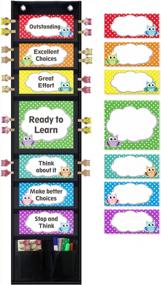 img 4 attached to ABCKEY Behavior Clip Chart For Classroom,Behavior Chart For Kids,Children Behavioral Chart