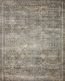 img 1 attached to Loloi II Layla Collection LAY-13 Antique / Moss, Traditional 7'-6" X 9'-6" Area Rug