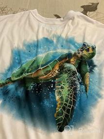 img 6 attached to 🐢 Large Turtle Graphic Sleeve T-Shirt for Active Men: Comfortable and Stylish Clothing Choice