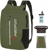piscifun lt dry bag: идеальный водонепроницаемый рюкзак для каякинга, кемпинга и многого другого! логотип