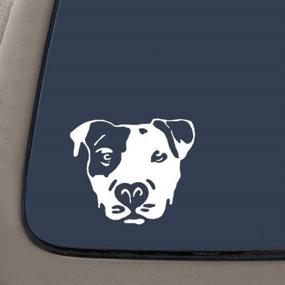 img 1 attached to CMI NI667 Bully Decal: 5.5-Inch Premium White Vinyl Decal - Top-Notch Quality!