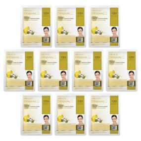 img 2 attached to Dermal Ginkgo Collagen Essence Facial Mask Sheet - Pack Of 10, 23G Each