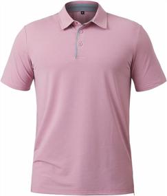 img 3 attached to CARWORNIC Performance Polo For Men - Quick-Drying, Lightweight Athletic Shirt For Sports, Running, Workout, And Golf
