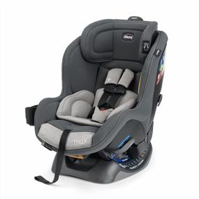 img 4 attached to Chicco NextFit Max ClearTex Convertible Car Seat - Rear-Facing For Infants 12-40Lbs And Forward-Facing For Toddlers 25-65Lbs In Chic Cove/Grey Design - Smart Baby Travel Gear
