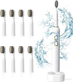 img 4 attached to 🪥 Ultimate Waterproof Electric Toothbrush with Inductive Intensity Control