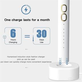 img 1 attached to 🪥 Ultimate Waterproof Electric Toothbrush with Inductive Intensity Control