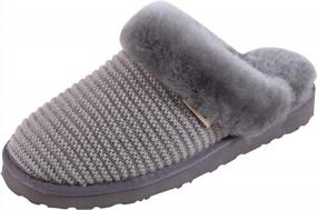 img 4 attached to Women'S Sheepskin Slippers By SLPR: Comfort And Style With The Fernie Slipper!