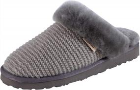 img 3 attached to Women'S Sheepskin Slippers By SLPR: Comfort And Style With The Fernie Slipper!