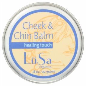 img 4 attached to 🌿 Lusa Organics Cheek Chin Balm: Питайте и успокаивайте с этим чудо-средством в объеме 0,8 унции