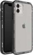 durable and stylish: lifeproof next series case for iphone 11 in black crystal logo