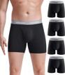 men's mesh breathable boxer briefs cool breeze underwear open fly 4 pack by wirarpa logo