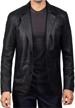 🧥 stylish & sophisticated: men's lambskin leather blazer - finest quality sport coats and blazers logo