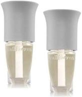 enhance your space with bath and body works 2 pack gray flare wallflowers fragrance plug: a must-have for a soothing ambiance! логотип