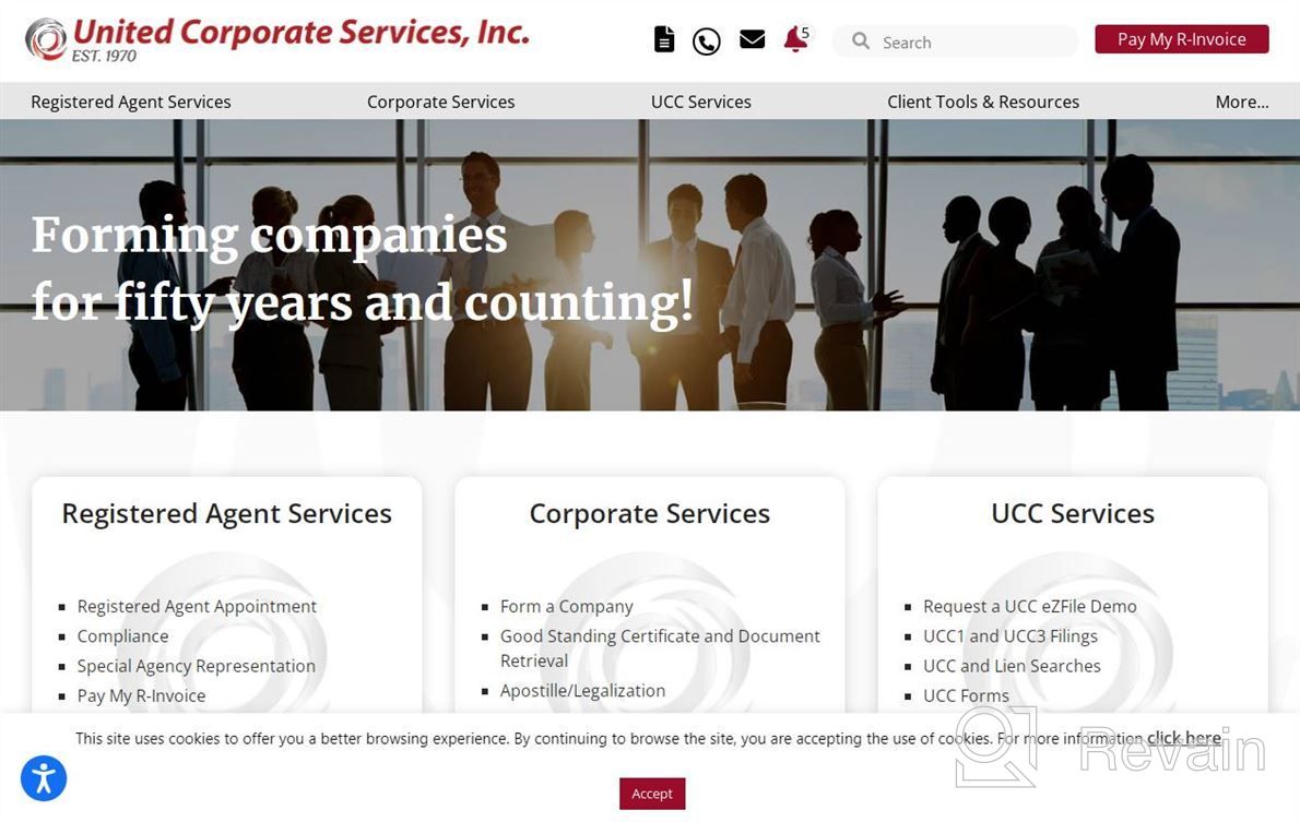 img 1 attached to United Corporate Services review by Aaron Ali