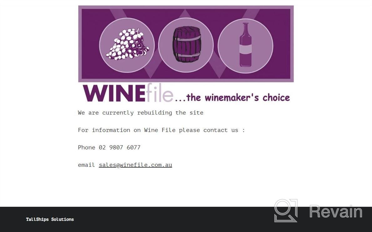 img 1 attached to Wine File Winery Manager review by Francisco Russell