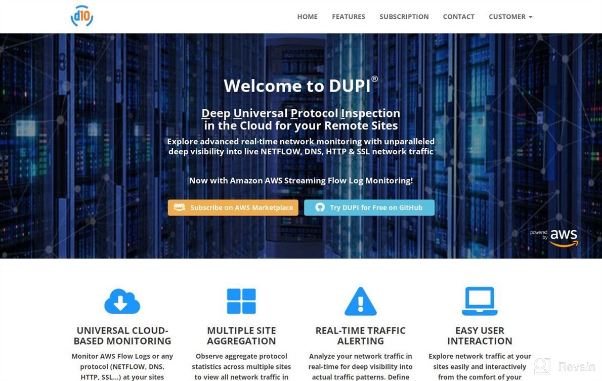 img 1 attached to DUPI Streaming AWS Flow Log Monitor review by Chuck Hernandez