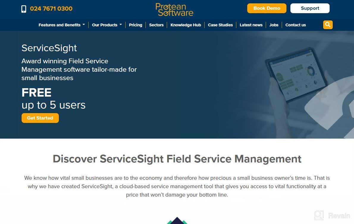 img 1 attached to ServiceSight review by Joe Fulce