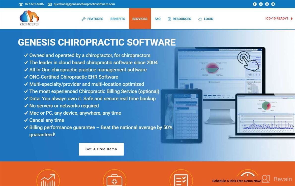 img 1 attached to Genesis Chiropractic Software review by Joe Gosa