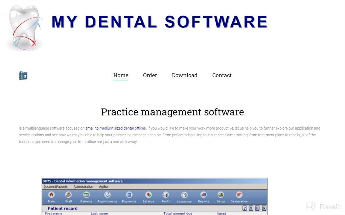 img 1 attached to My Dental Software review by Alex Pollard