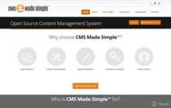 img 1 attached to CMS Made Simple review by Tyler Owens