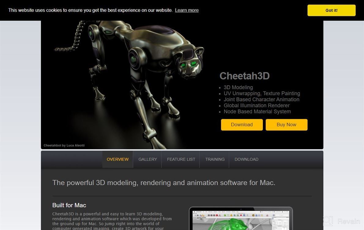 img 1 attached to Cheetah 3D review by Marc Hawkins