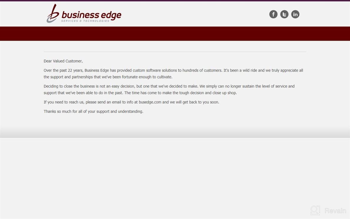 img 1 attached to Business Edge review by Viswanath Lopez