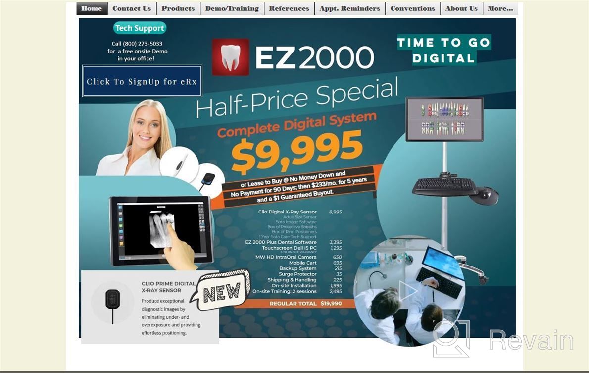 img 1 attached to EZ 2000 Dental Software review by Chris Hernandez