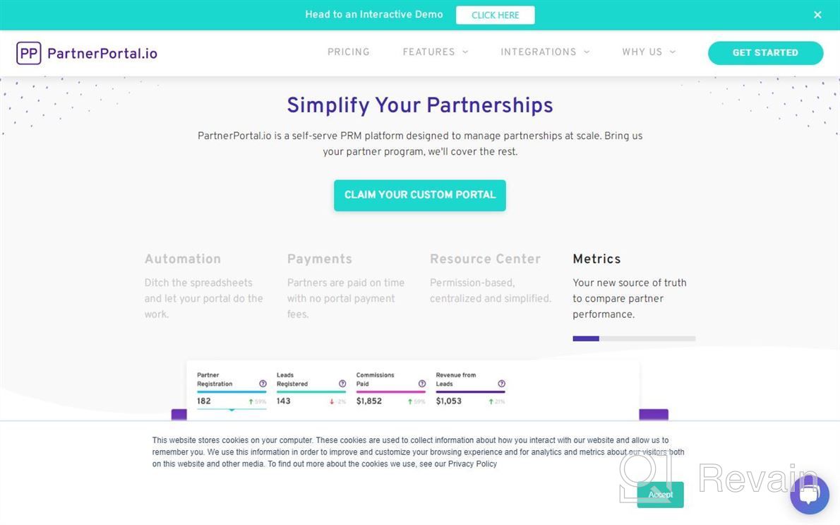 img 1 attached to PartnerPortal.io review by Josh Goldsmith