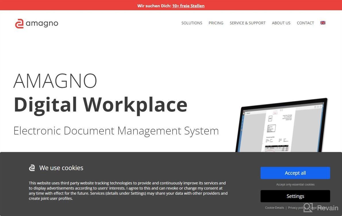 img 1 attached to AMAGNO Digital Workplace review by Kenny Sarma