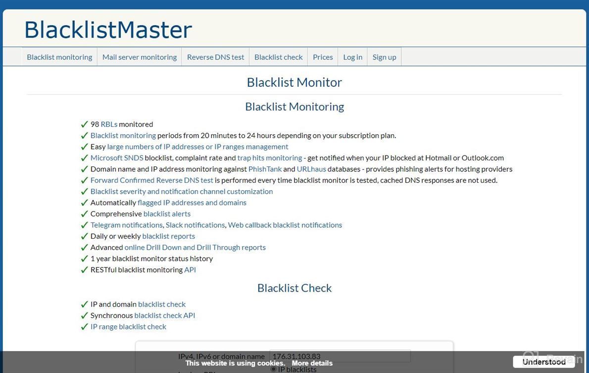 img 1 attached to Blacklistmaster review by James Roper