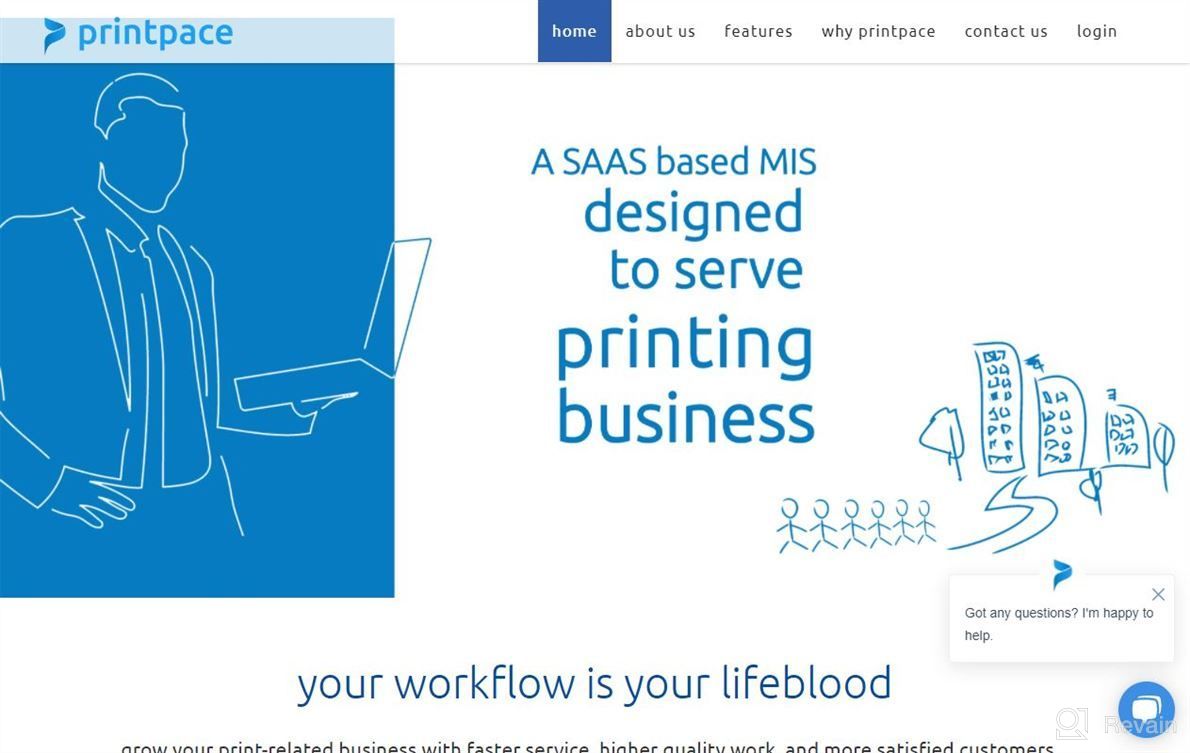 img 1 attached to Printpace:Mis Software for Printing Industry . review by Michael Sharp