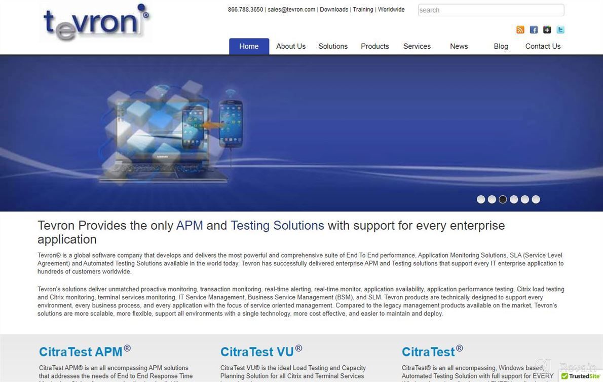 img 1 attached to CitraTest APM review by Chris Quinto